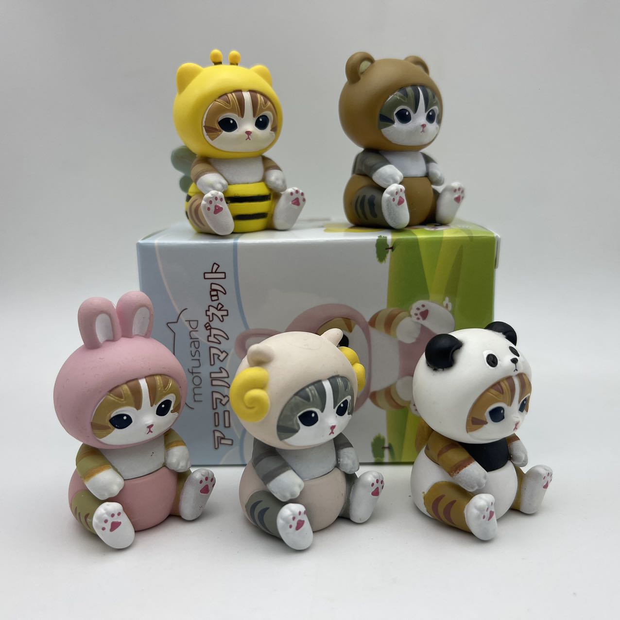 4 センチメートル Mofusand アクションフィギュアセ - Art Craft Toys のレビューと価格