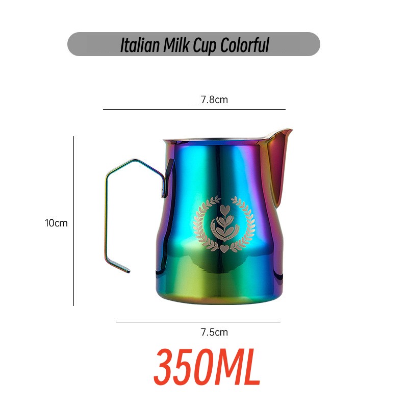 304ステンレス鋼のコーヒーピッチャー,ミルク泡立て器,クリ - Art Craft Logo のレビューと価格