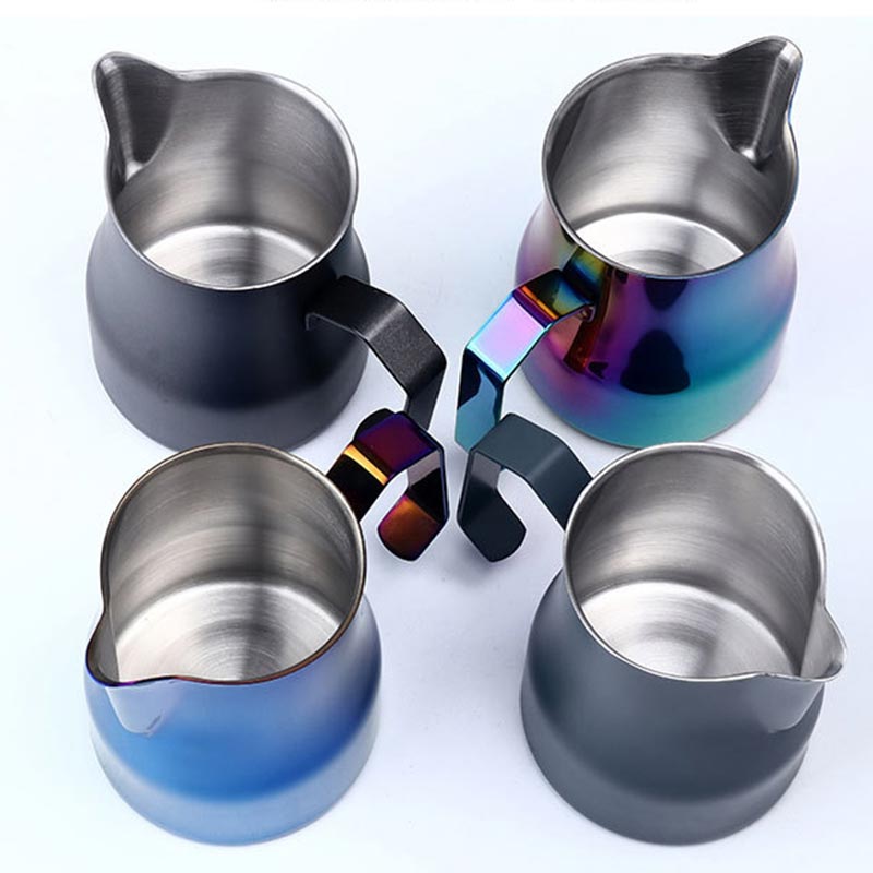 304ステンレス鋼のコーヒーピッチャー,ミルク泡立て器,クリ - Art Craft Logo のレビューと価格